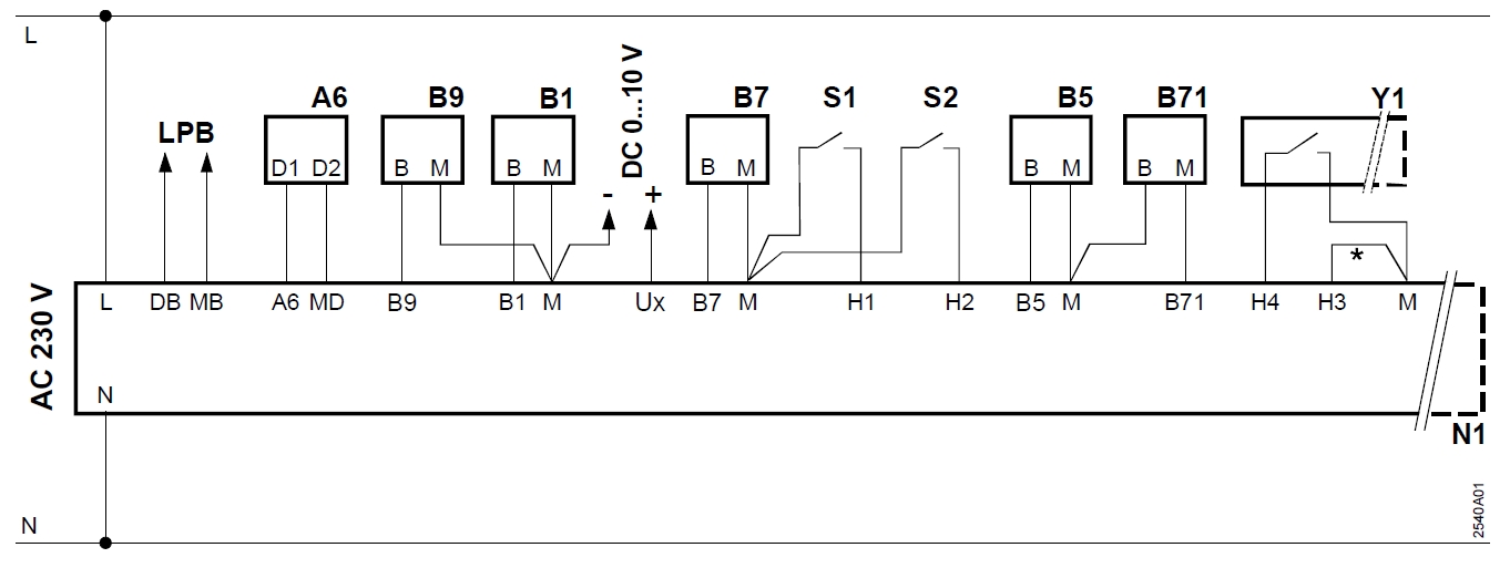 Schema electrique cta