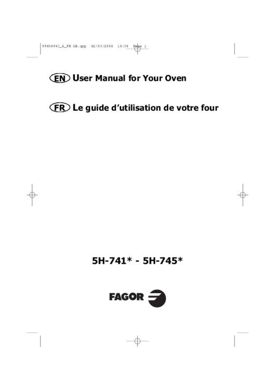 Schema electrique four fagor