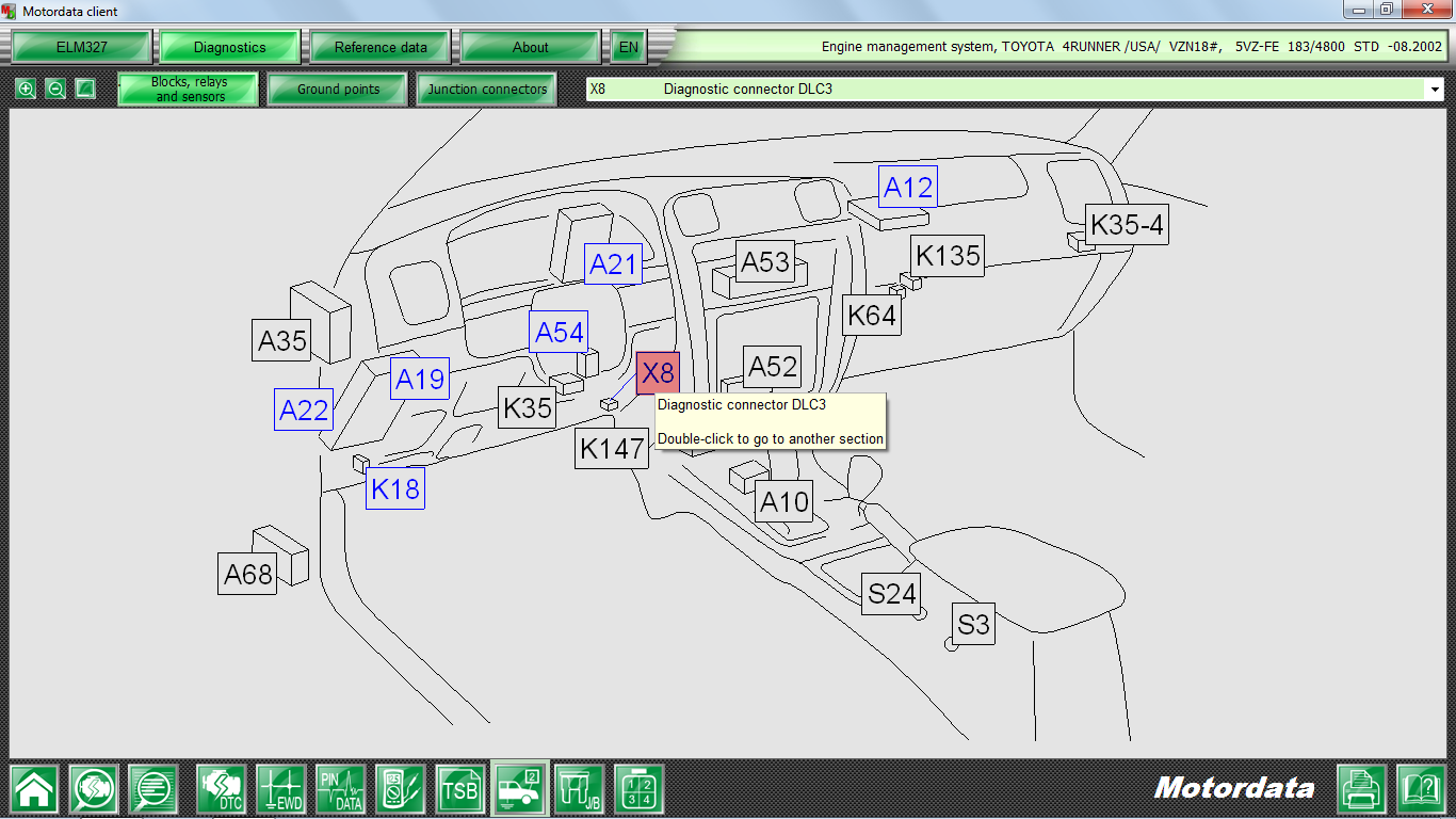 Schema electrique obd