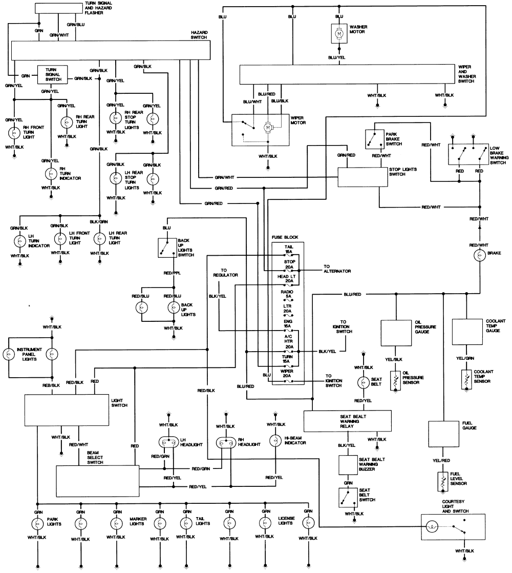 Schema electrique lj70