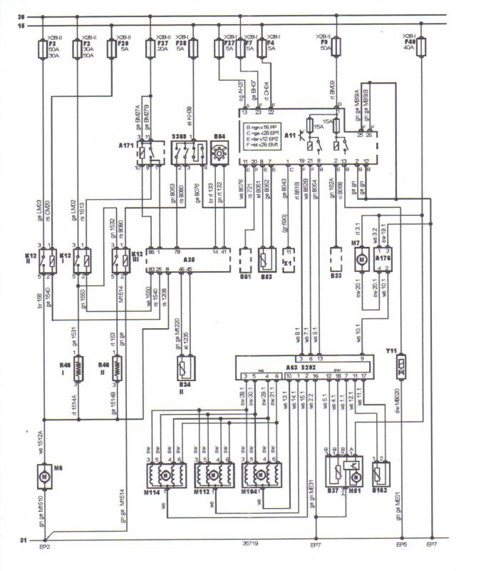 Schéma electrique 806