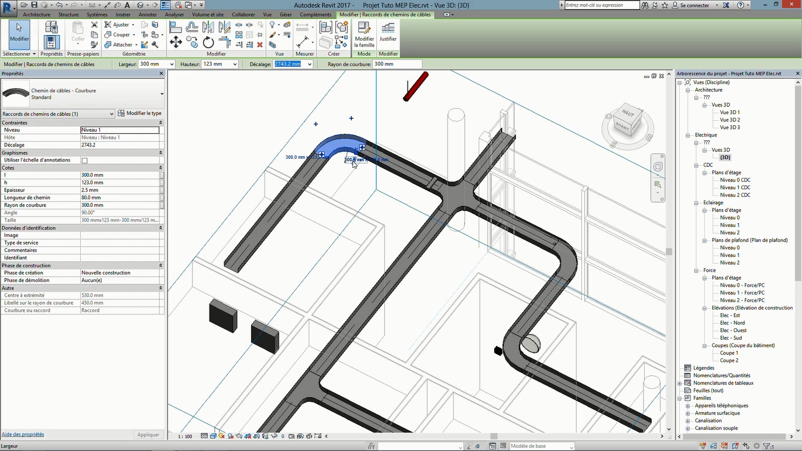 Schema electrique revit