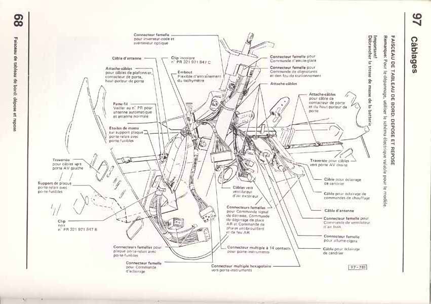 Schema electrique essuie glace golf 5