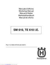 Schema electrique husqvarna 610 sm