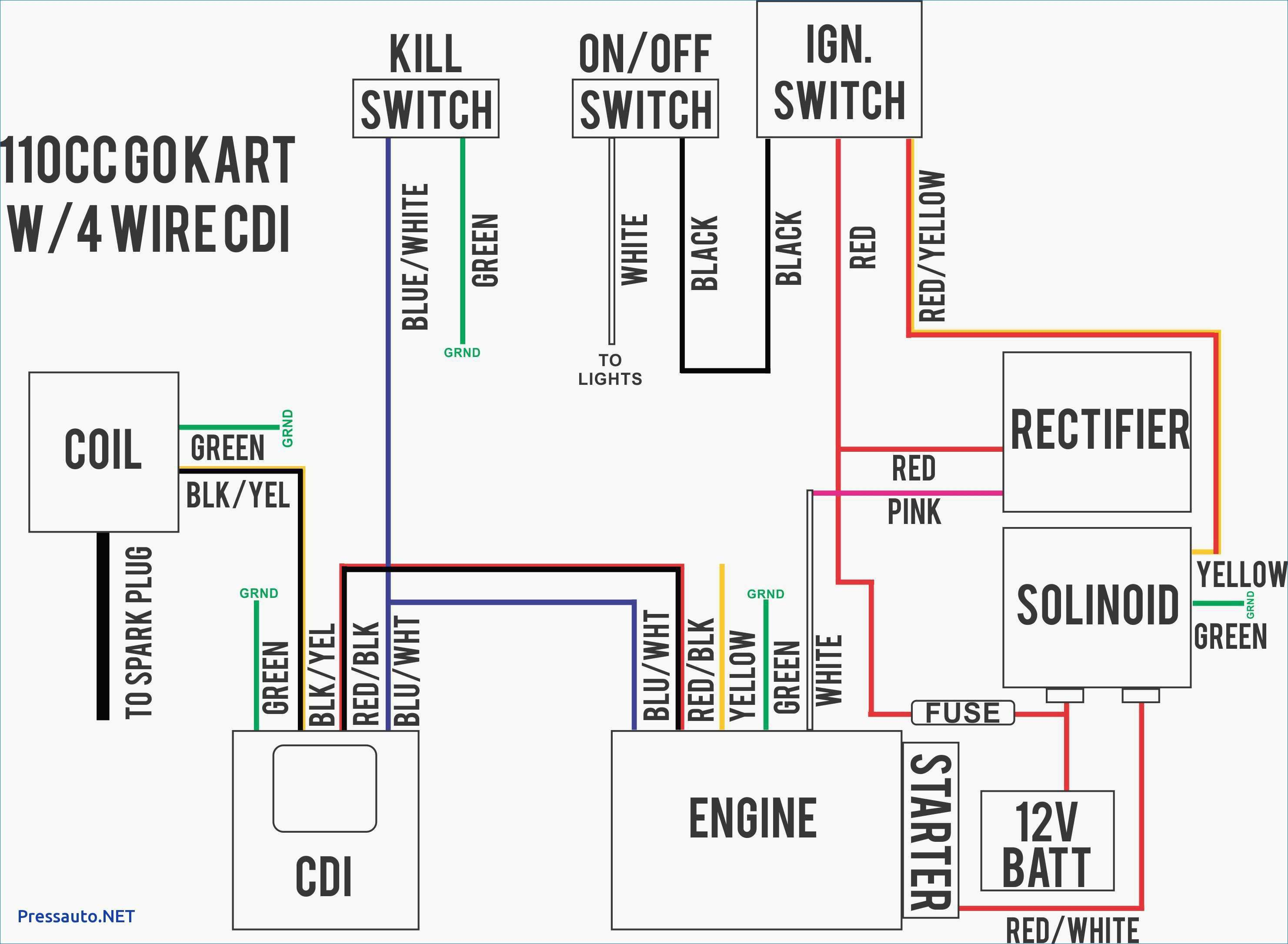Schema electrique dirt bike 250 avec demarreur