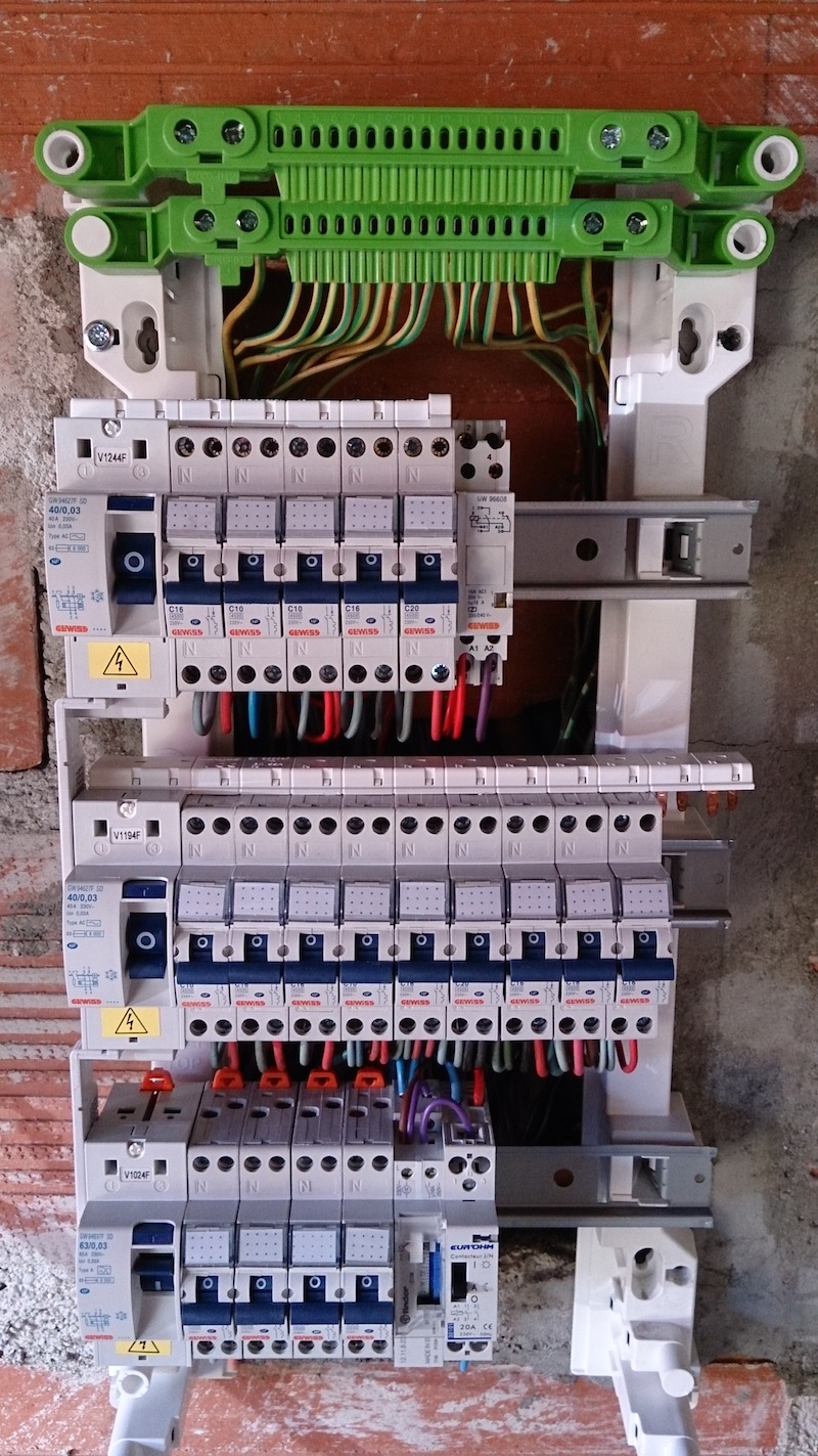 Schema branchement tableau electrique schneider