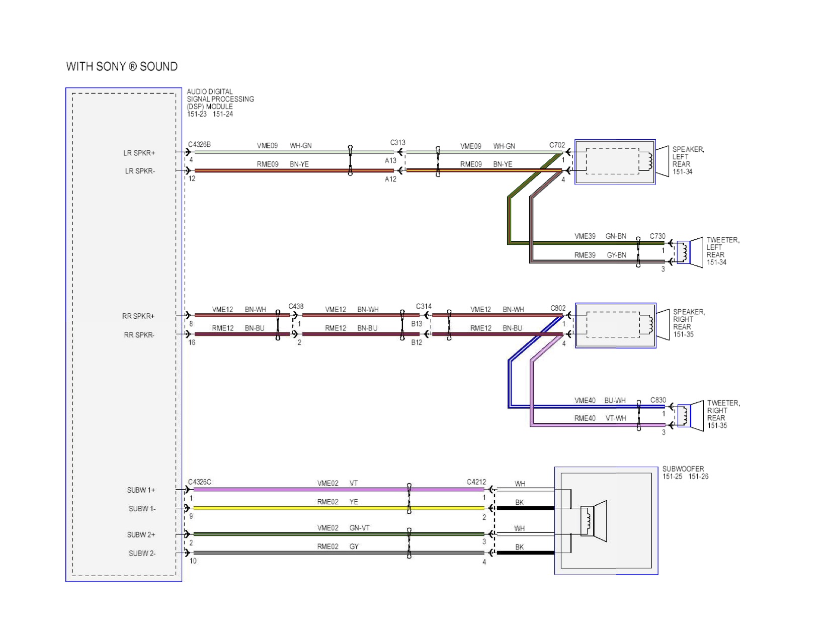 Schema electrique sony kp53s4