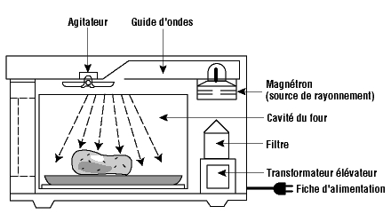 Schema electrique four micro onde