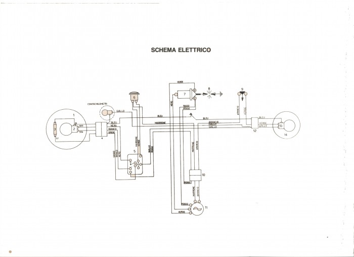 Schema electrique fantic 240