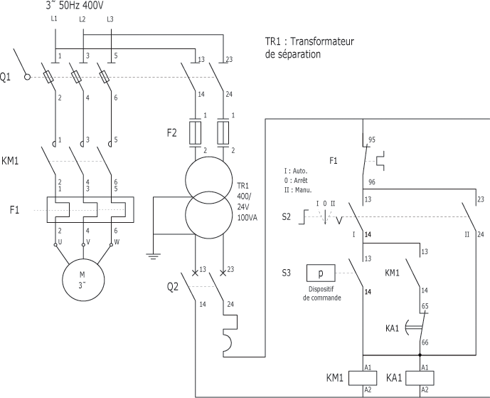 Capteur de pression schema electrique