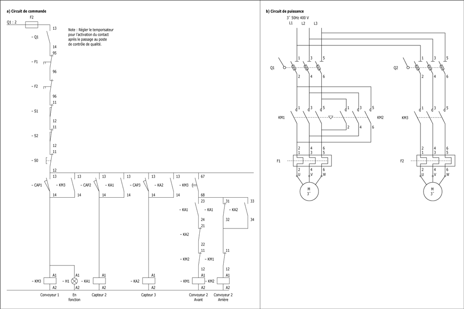 Schema electrique tapis de course
