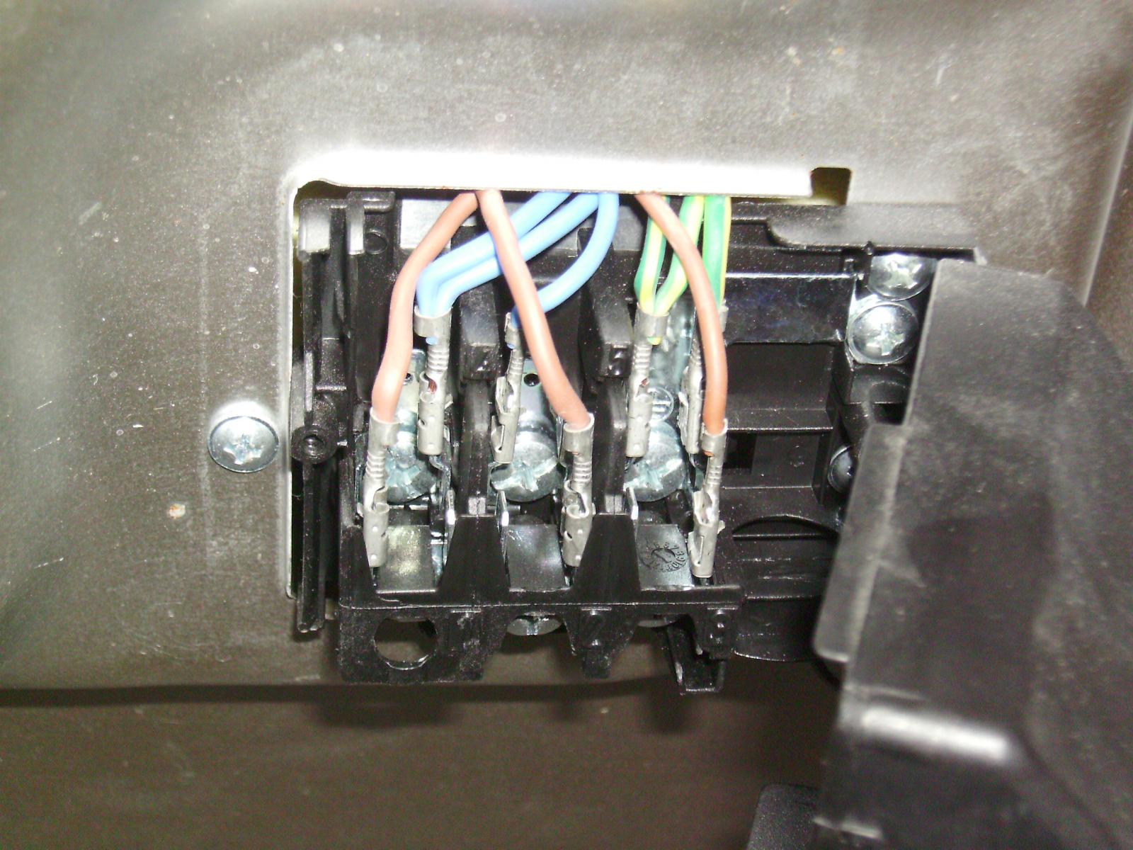 Schéma électrique cuisinière