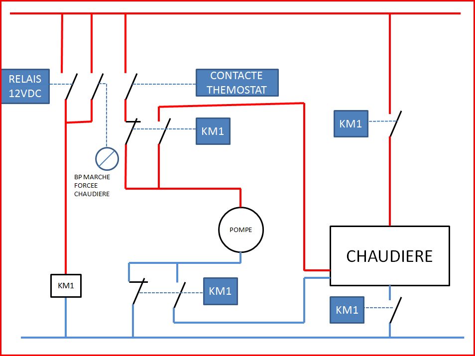 Pompe a chaleur schéma electrique