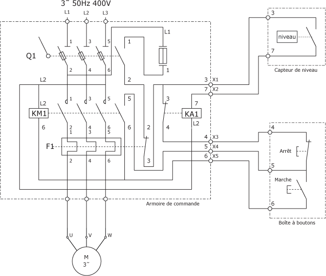 Thermique schema electrique