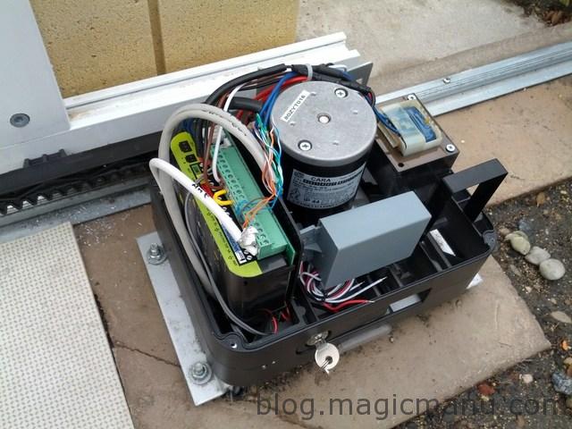 Schema electrique portail coulissant extel