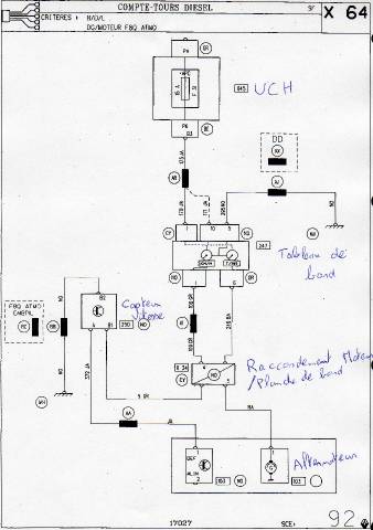 Schema type d'une installation electrique