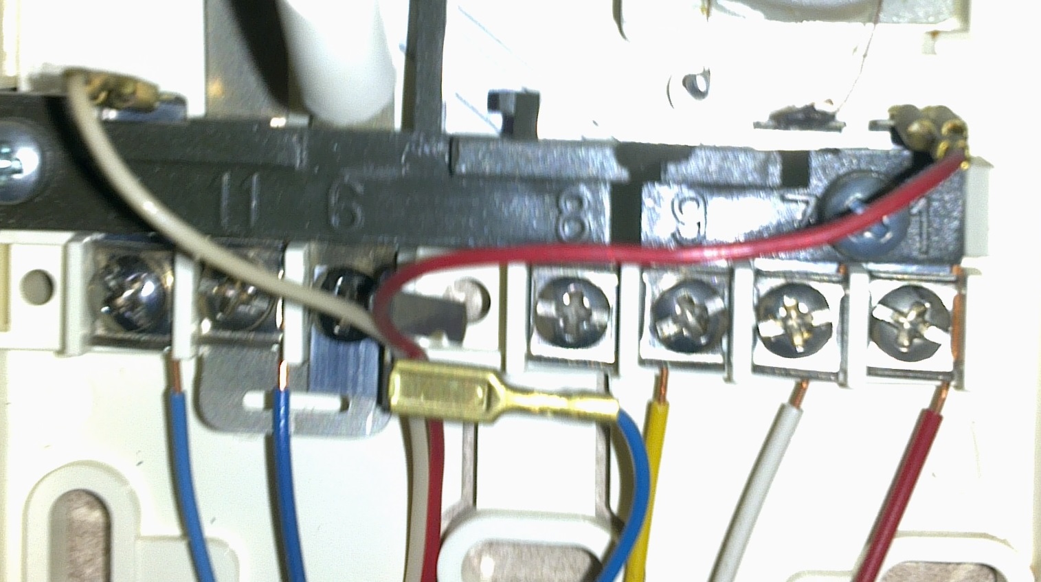 Schema electrique interphone 5 fils