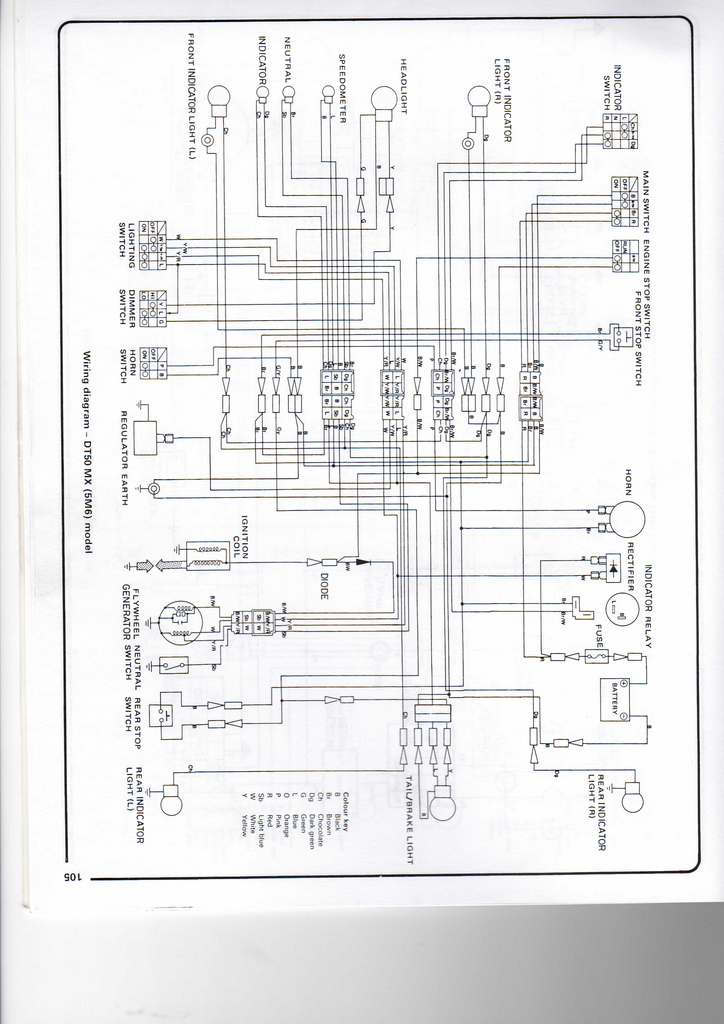 Schema electrique 125 dt