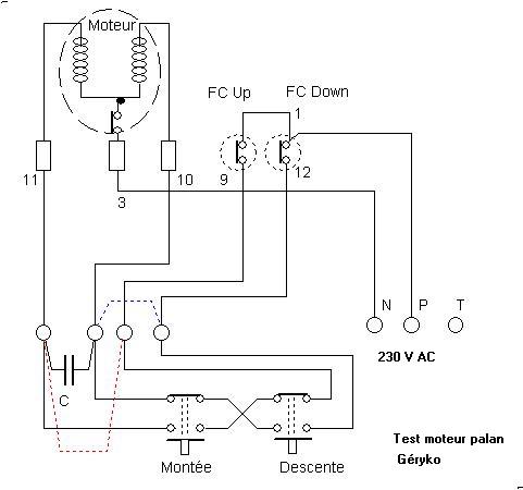 Schema electrique palan 380v