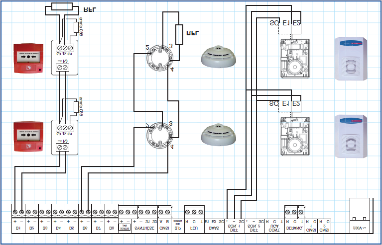 Schema electrique alarme incendie nugelec