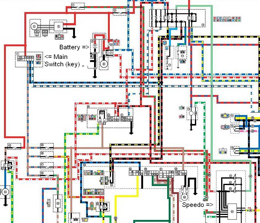Schema electrique yamaha r6 2006