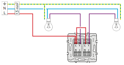 Schema electrique visiophone legrand