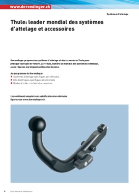 Schema electrique attelage thule