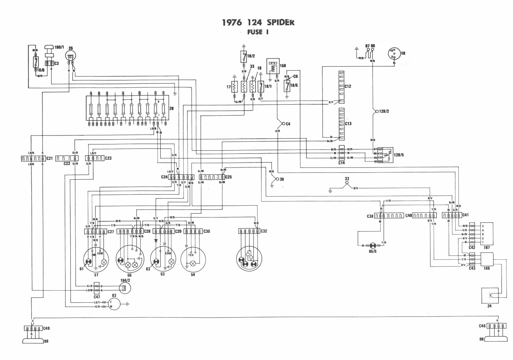 Schema electrique grande punto
