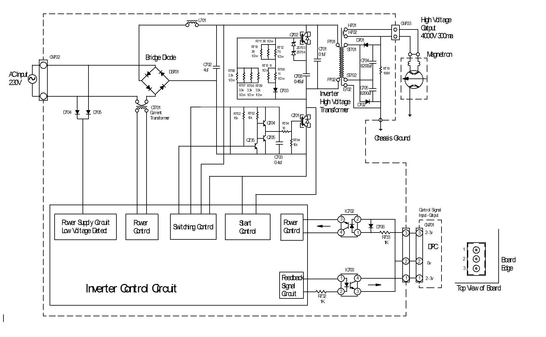 Schéma électrique poste a souder inverter