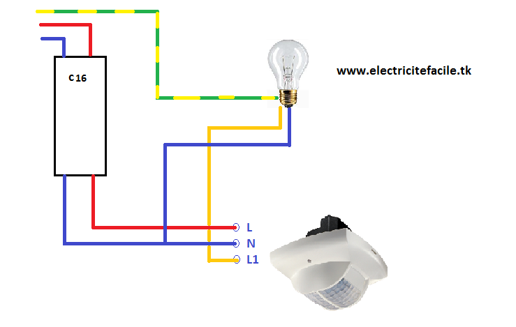 Schema electrique allumage automatique