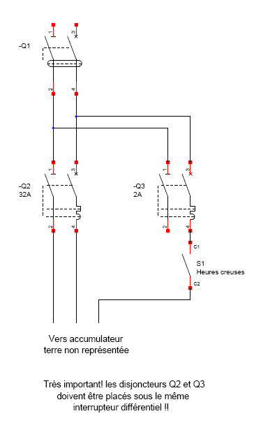 Schema electrique accumulateur noirot
