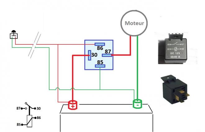 Schema electrique moteur essuie glace valeo