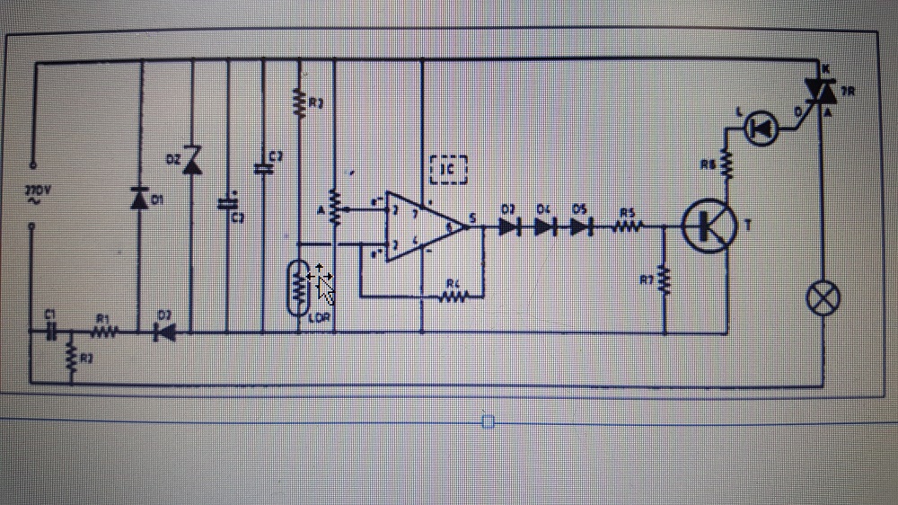 Schema electrique horloge crepusculaire