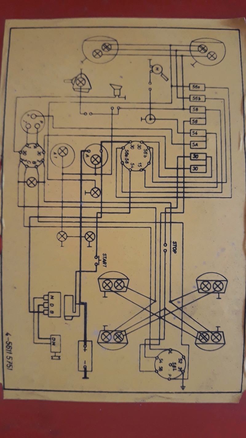 Schema electrique zetor 4511