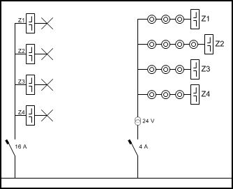 Schema electrique unifilaire telerupteur