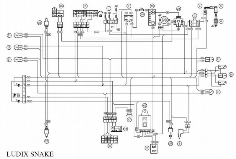 Schema electrique speedfight 2