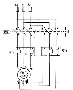 Schema moteur electrique 2 vitesse
