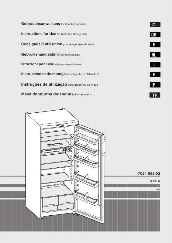Schéma électrique réfrigérateur liebherr
