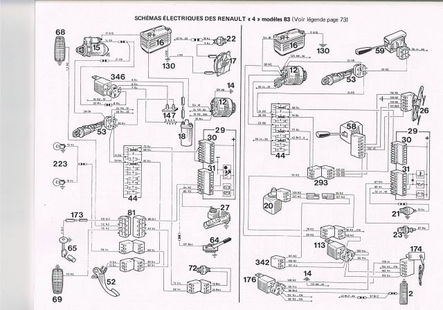 Schema electrique 4l f6