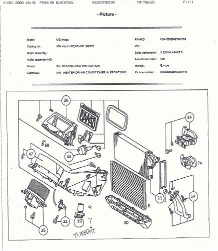 Schema electrique mercedes vito 109 cdi