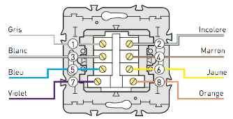 Schema electrique prise telephonique