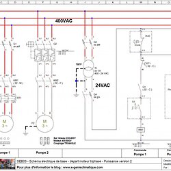 Schema electrique depart moteur