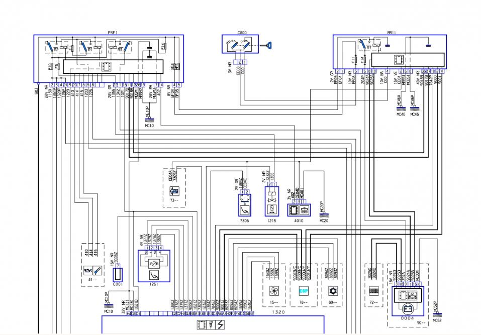 Schema electrique airbag berlingo