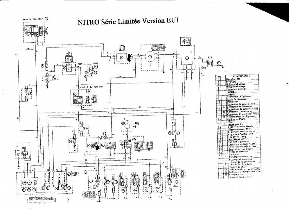 Schema electrique booster spirit