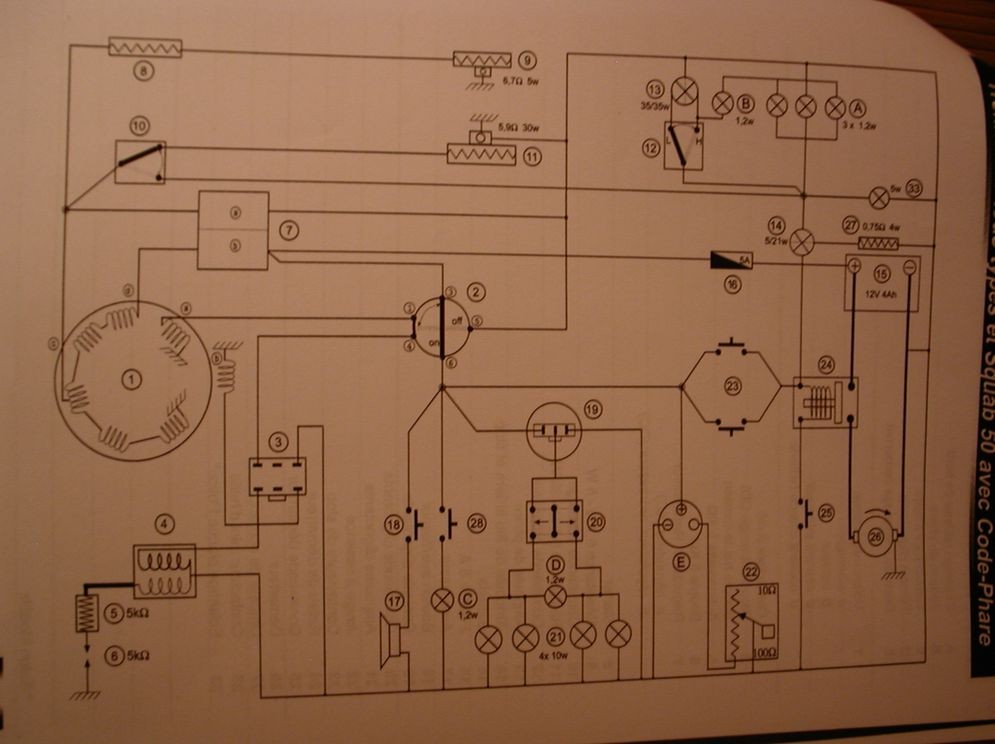 Schema electrique moto 50cm3