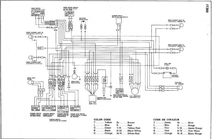 Schema electrique honda