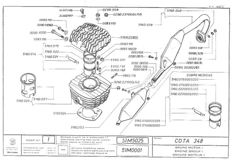 Schema electrique montesa 348