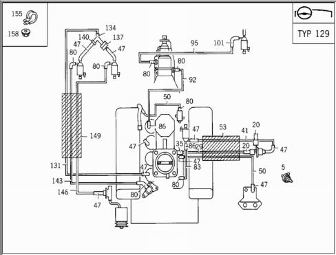 Schema electrique mercedes 500 sl