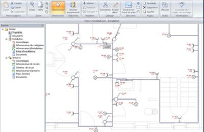 Logiciel gratuit schema electrique unifilaire