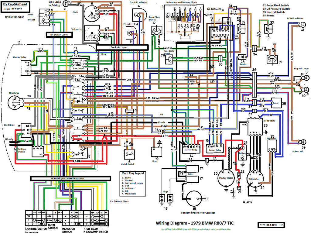 Schema electrique 1100 bulldog